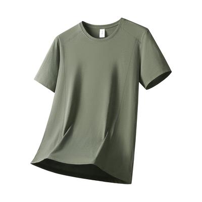 8868 Men's Summer Sports Ice Silk Short Sleeve T-shirt