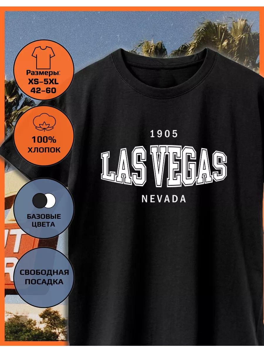 T-shirt with the print of the city of America Las Vegas 4XL