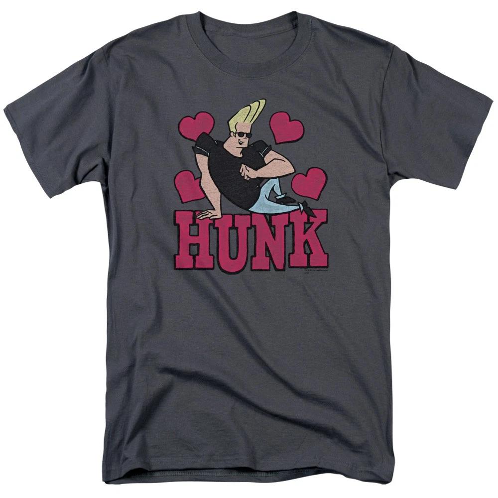 Johnny Bravo - Hunk -  Unisex Short Sleeve Children s T-shirt - Gray 100