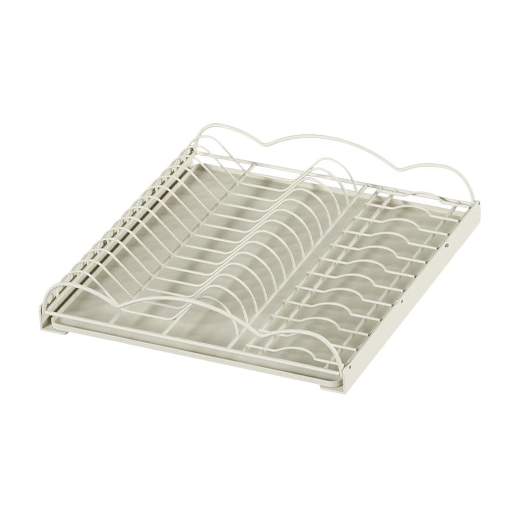 Pull Out Dish Rack Drying Rack, Dishes Utensils Plate Organizer, under Cabinet