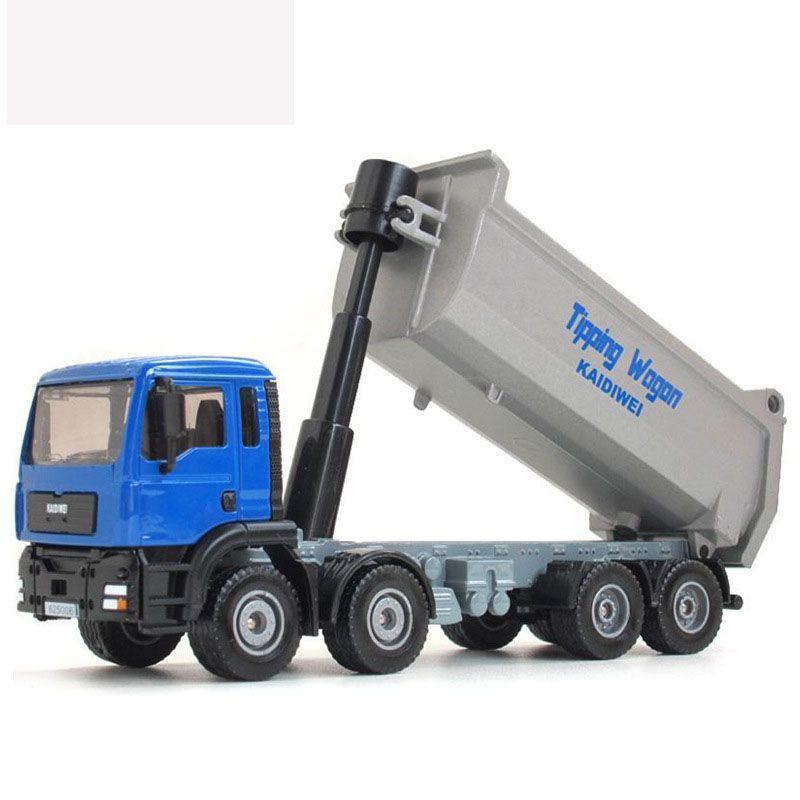 Exquisite 150 Alloy Diecast Model Dumper Truck Toy With Premium Craftsmanship For Kids