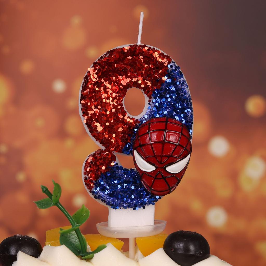 Digital Candle Birthday Little Celebration Cake Topper Decoration
