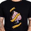 Ace Of Spades Poker Playing Card Ribbon Tattoo Vintage Casino Graphic T-Shirt.