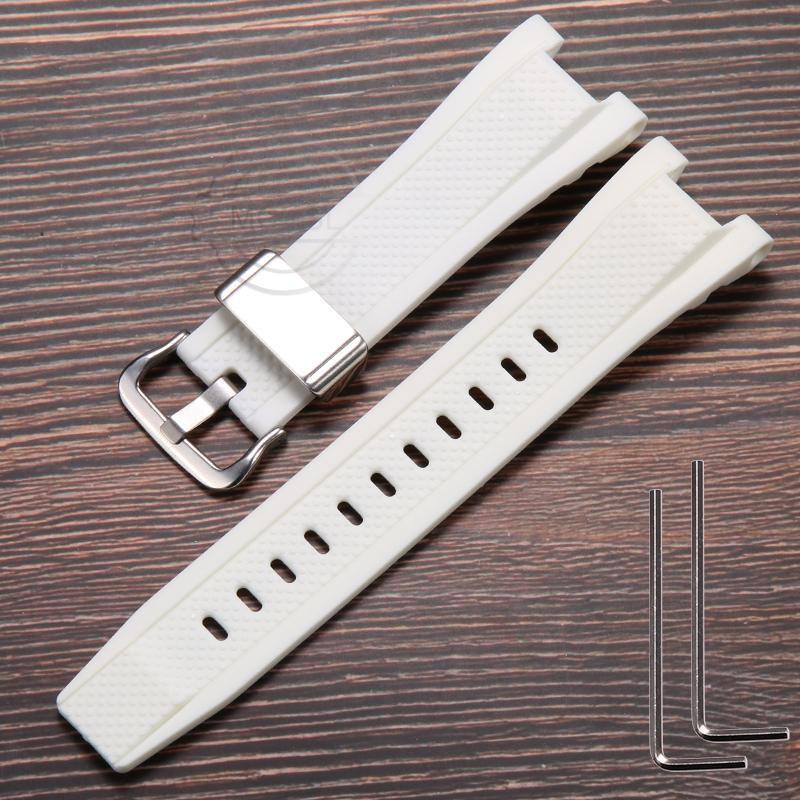 Resin Strap Watch Accessories for Casio GST-210 GST-S130 S110 S100 W130L W100 W110 Men's Waterproof Band Stainless Steel Loop