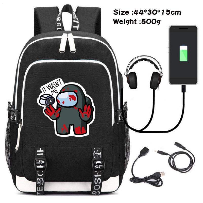 3-delige Schoolrugzakset voor Studenten Grote Capaciteit Oxford Stof Schooltas met Schouderband en Etui 16inch