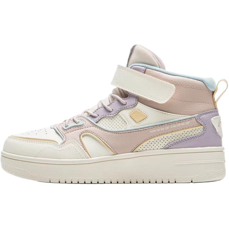 

Детские кроссовки Li Ning с высоким верхом Удобные Мягкие Модные Универсальные Нескользящие Износостойкие Теплые Детские Кроссовки YKCU250-12 38