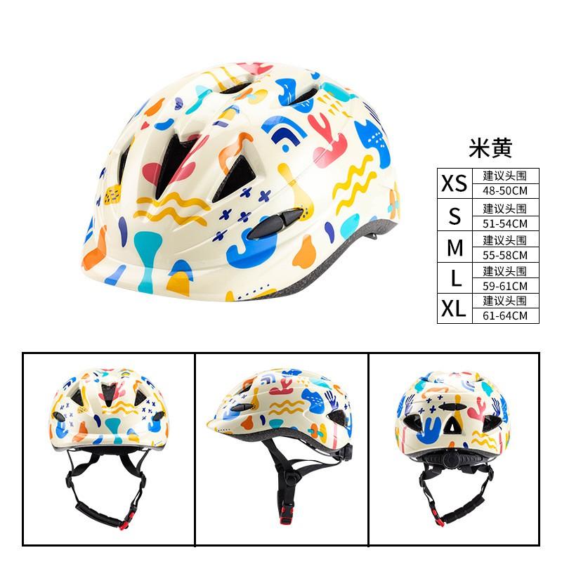 Kids Bicycle Helmet Ages 1-12 Years Cartoon Design Safety Scooter Skateboard Balance Bike Use