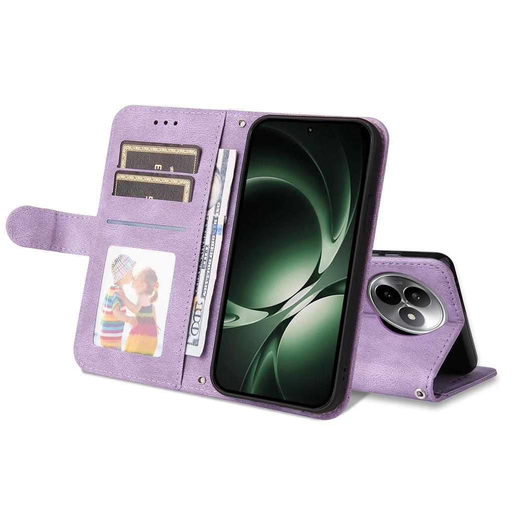 For Xiaomi Redmi K80 Ultra 5G Leather Wallet Cases Skin Touch Phone Cover Stand with Strap