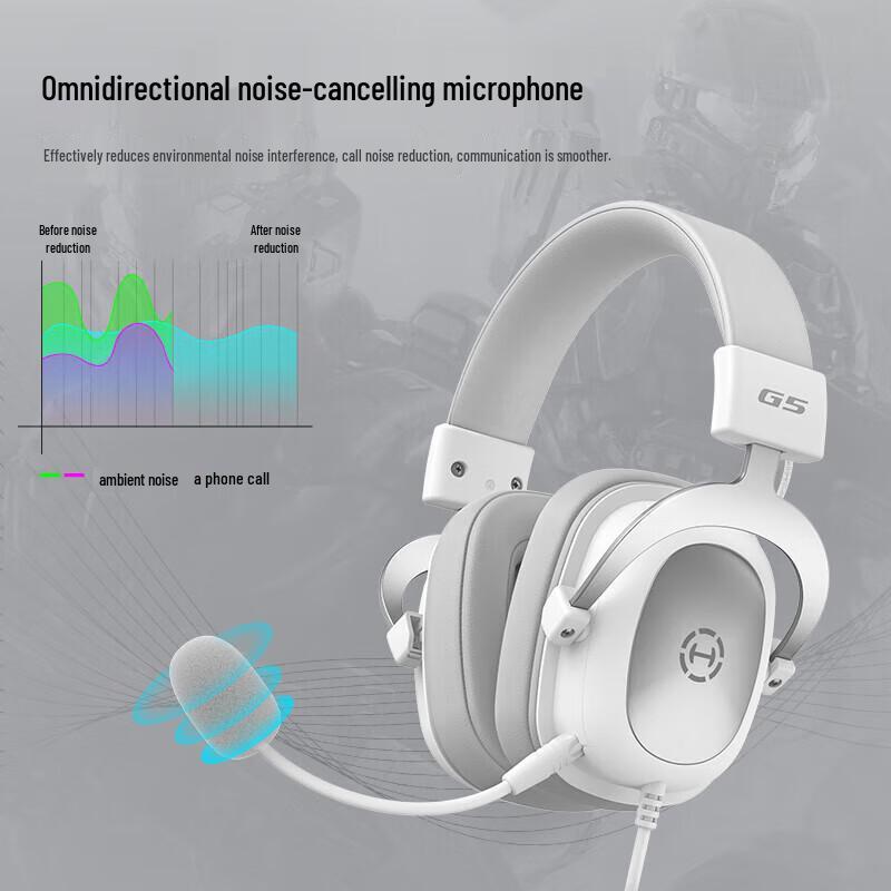 Edifier G5 Wired Gaming Headset with USB 7.1 Surround Sound