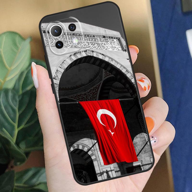 Turkey Turkish Flag Case For Xiaomi 15 14 Ultra 13T 14T 15T Pro 17 Pro Max POCO F8 F7 F5 F6 X5 X6 X7 Pro Coque