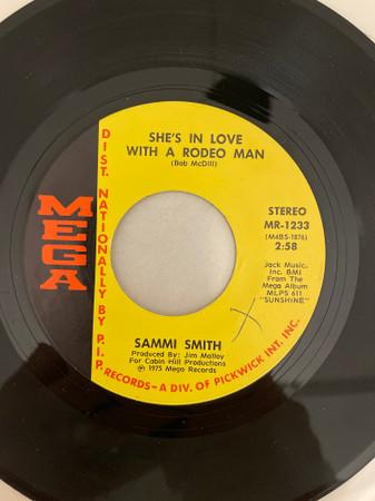 

7inch Record SAMMI SMITH - She s In Love With A Rodeo Man / Th MR1233 MEGA 1975 US Country/Folk Used