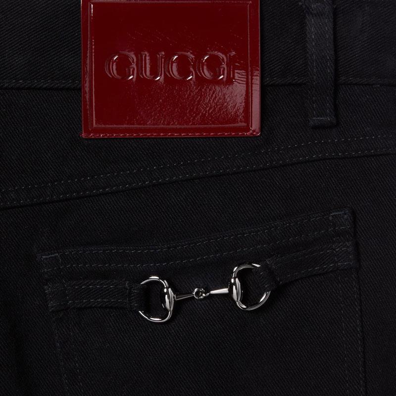 GUCCI Morsetto Cropped Jeans 835215-XDDCD-1043