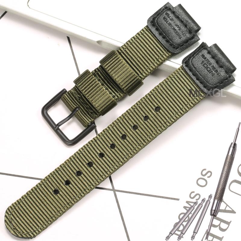 

Watchband for Casio G-Shock GA100/110/120/150/200/400 GD-100/110/120 DW-5600 GW-6900 Bracelet 16mm Nylon Strap 16mm