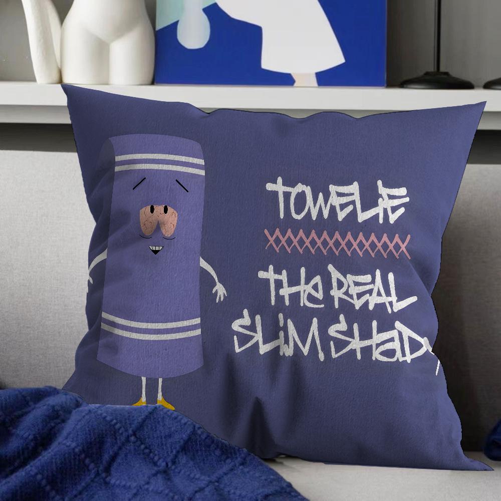 Purple Eyes Towelie Pillow Anime Pillow Sofa Bed Head Pillow Cover Cushion Cover 45x45 cm Fashion