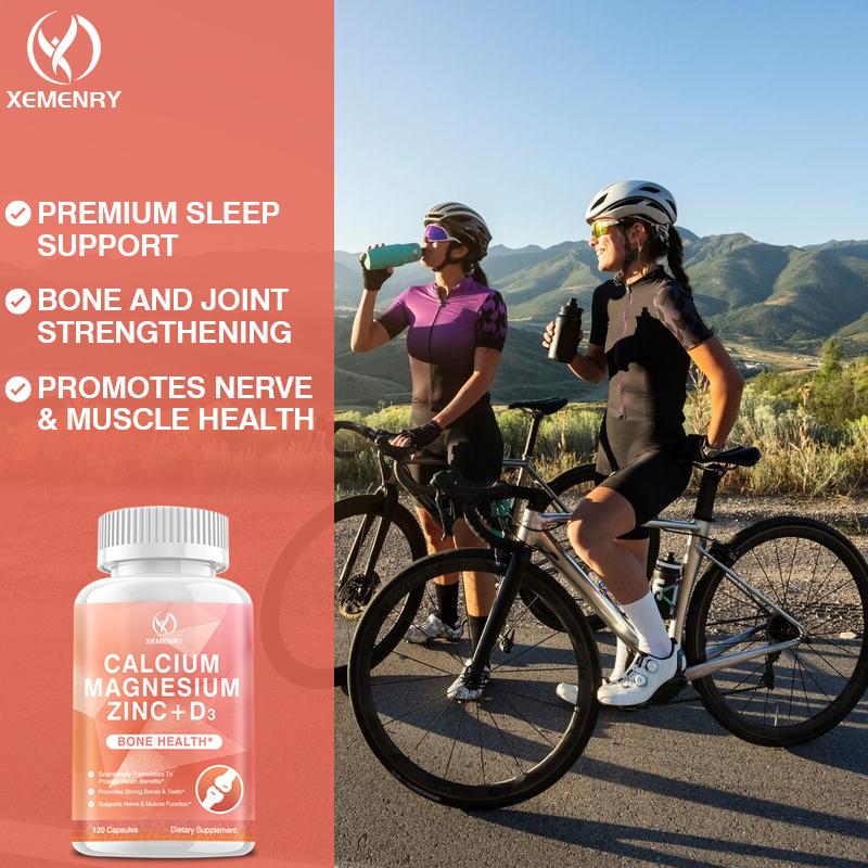 Calcium, Magnesium, Zinc + Vitamin D3 - Boost Immunity