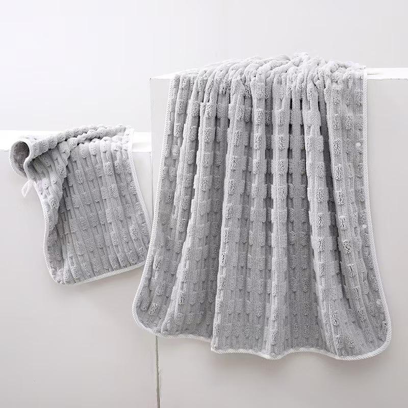 

Впитывающее полотенце для лица Bamboo Coral Velvet - без ворса, плотное, мягкое 35*75cm