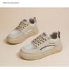 Summer Women's Breathable Mesh Sneakers: Versatile Korean Style Thick-Soled Casual White Shoes