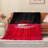 1pc flannel spiderman pattern small bed blanket, suitable for sofa blanket, unique design gift, home decoration essential,