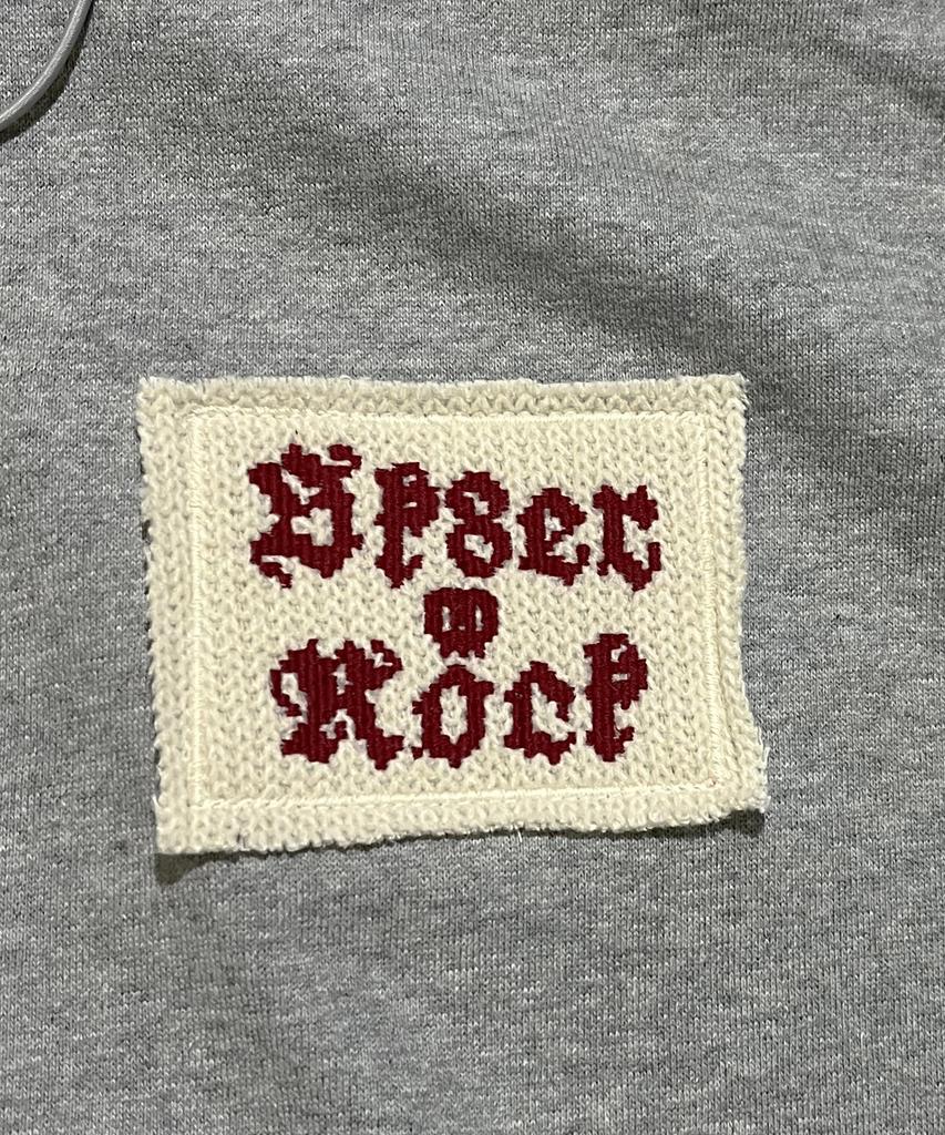 Sk8Er Rock Neo Sweat Hood Zip-Up Vest ((Melange Gray))