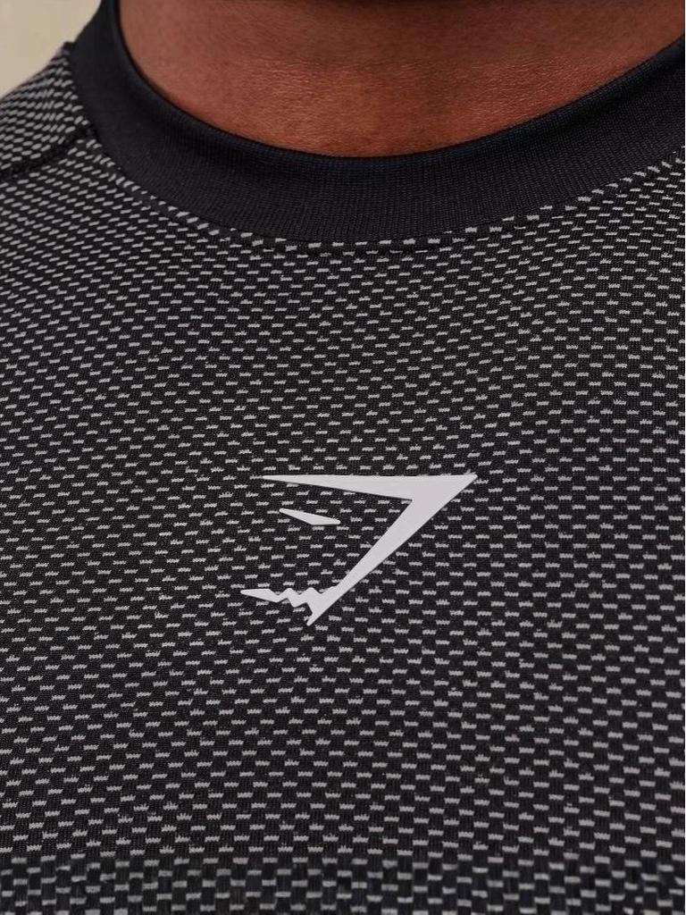 Gymshark Men's Full-Sleeve Breathable Running Vest Top