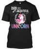 Papa von Schönem Einhorn Halloween Ein T-Shirt Hergestellt in den USA Größe S bis 5XL