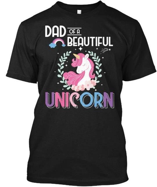 

Dad Of Beautiful Unicorn Halloween A TTshirt Made in the USA Size S to 5XL XL