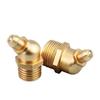 Yigu Brass Grease Fittings M6/M8/M10 Straight & 45° Angled Nipples, Connectors, Nozzles, Gun Accessories