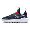 Nike Flex Runner 2 PS Bleu Nuit Rouge Piquant Chaussures de Sport pour Enfants Bleu Blanc DJ6040-403