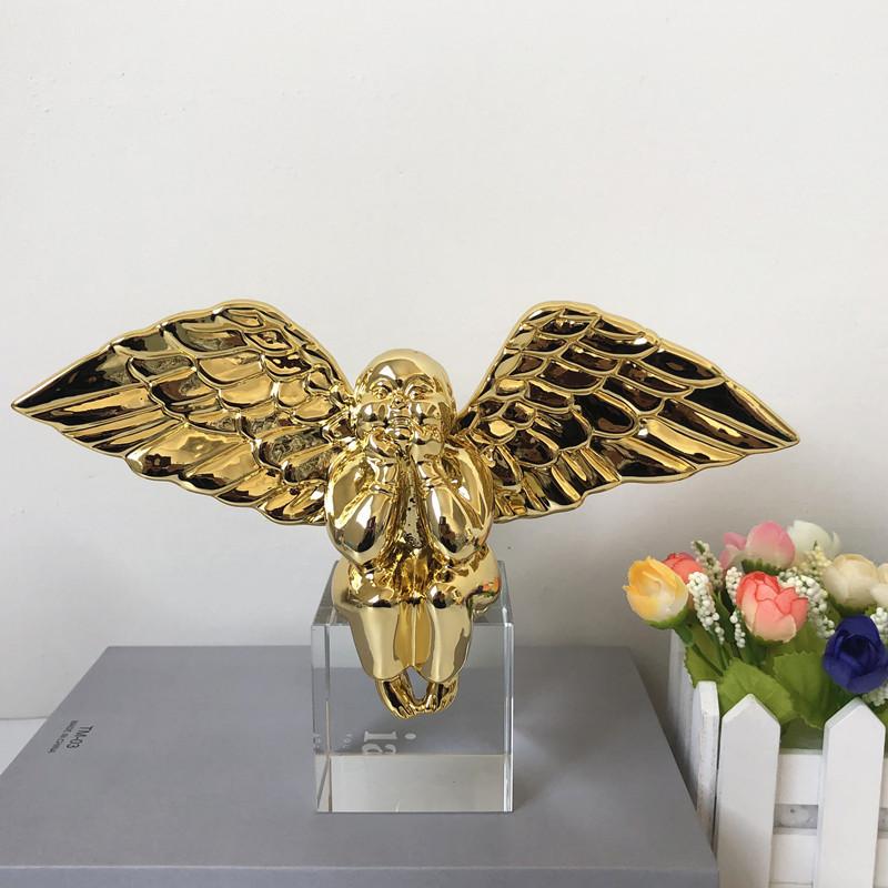 Creative Nordic Little Angel Ornaments for Simple and Fashionable Living Room and Children's Room Home Decoration
