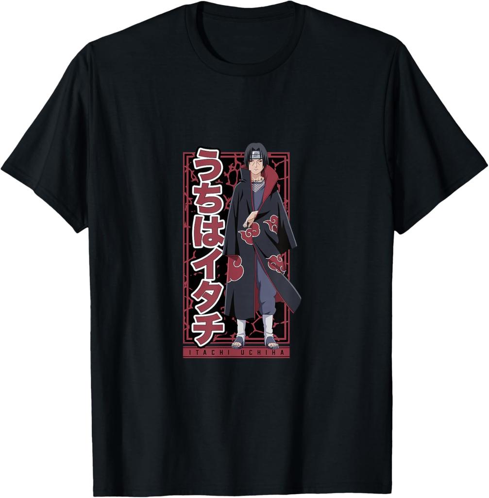 Naruto Shippuden Itachi Uchiha Fashion Casual Funny Tshirt S6xl Small
