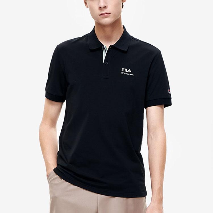 FILA Polo Shirt Men's Jet Black F11M228107FBK