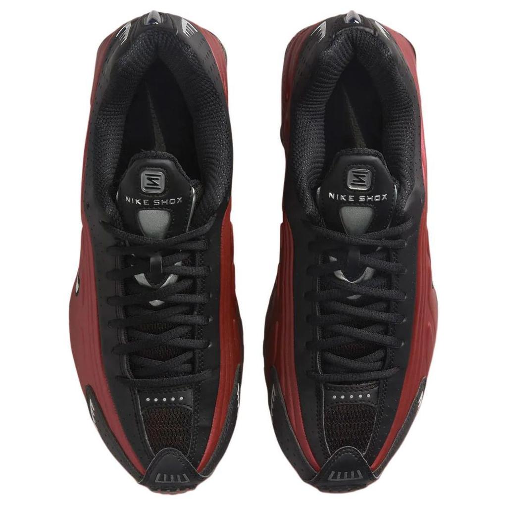 Neue Nike Shox R4 Schwarz Teamrot Damen AR3565-009