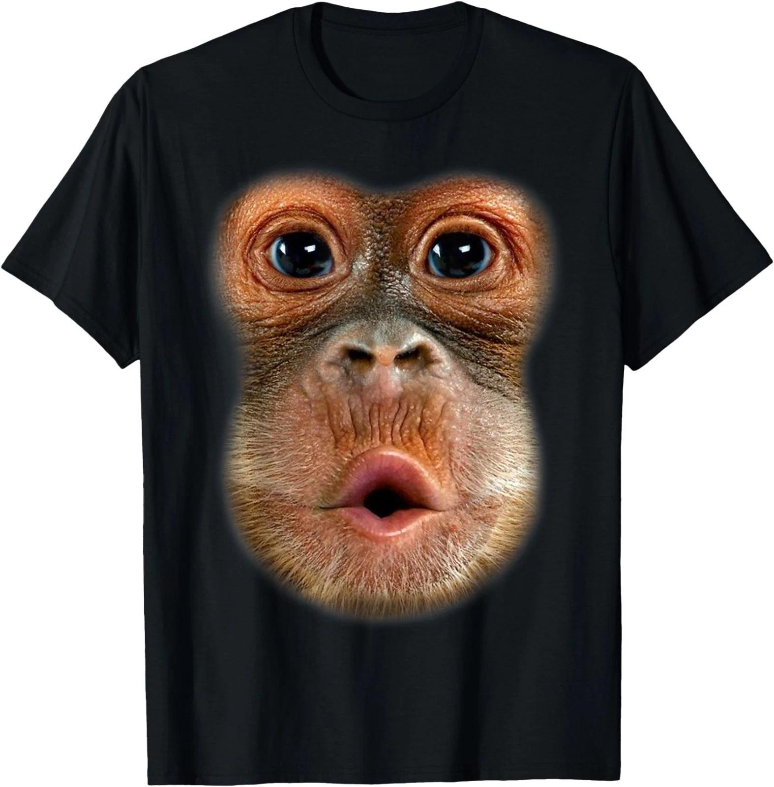 Monkey Stomach Funny Meme Cool Trending Viral Video T-Shirt T-Shirt 4XL