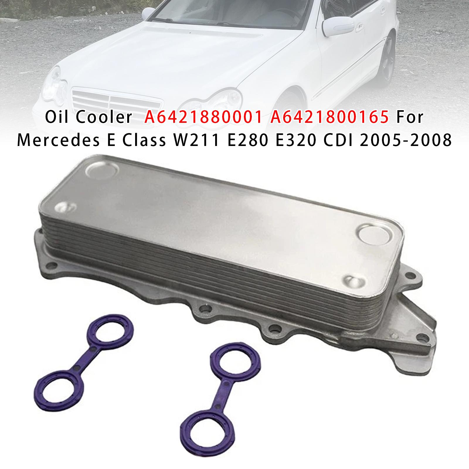 

Oil Cooler A6421880001 For Mercedes E Class W211 E280 E320 CDI 2005-2008