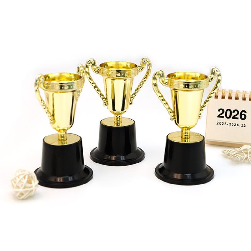 New New 1/3/5Pcs Wheat Ear Golden Medals Trophies Competitions Award Cup Children Trophy Toys Award Trophy Winner Trophies