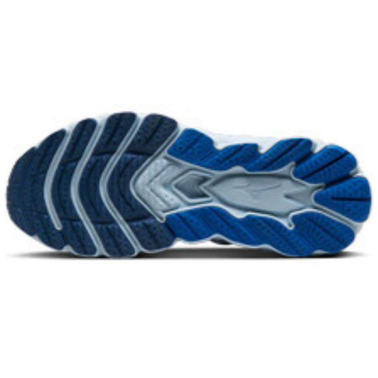 Mizuno Wave Sky 8 Bequeme Atmungsaktive Rückfederung Low-Top Trainings Laufschuhe Unisex Sneaker Blau J1GC240201