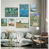 Modern Abstract Landscape Wall Art Famous Monet Canvas Painting Nordic Poster Print Picture for Living Room Home Decorative Gift
