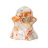 Creative Crystal Ghost Figurine Ghost Shaped Natural Crystal Ghost  Desk Decoration