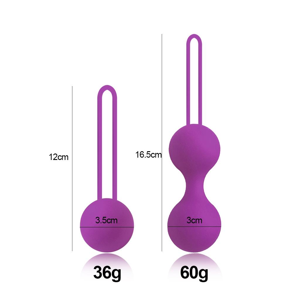 Kegel Balls Sex Toys for Woman Vaginal Tight Exercise Ben Wa Smart Geisha Muscle Tighten Shrink Ball Adult Sex Toys for Women