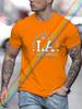 Luxury Brand LOS ANGELES Print T Shirt For Man Summer Vintage Unisex Oversized T-shirt Y2k Tops Short Sleeve Men's