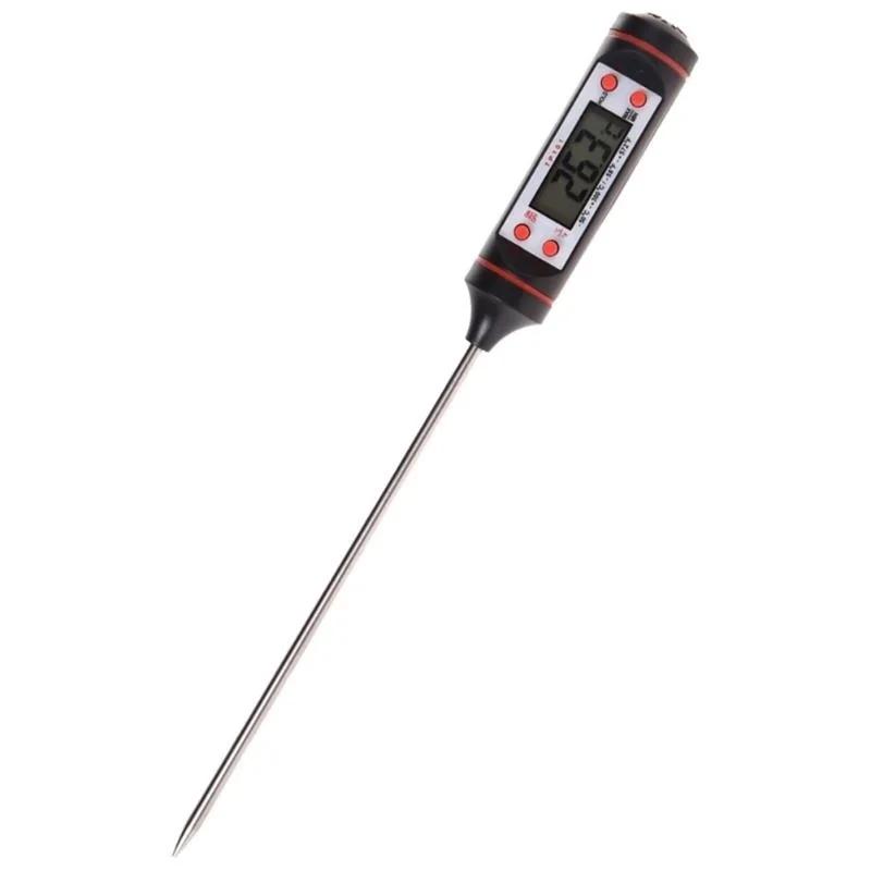 Thermometer Ofenwerkzeug Haushalt Küche Digitales Thermometer für Fleisch Wasser Milch Kochen Lebensmittelsonde BBQ Elektronische Werkzeuge
