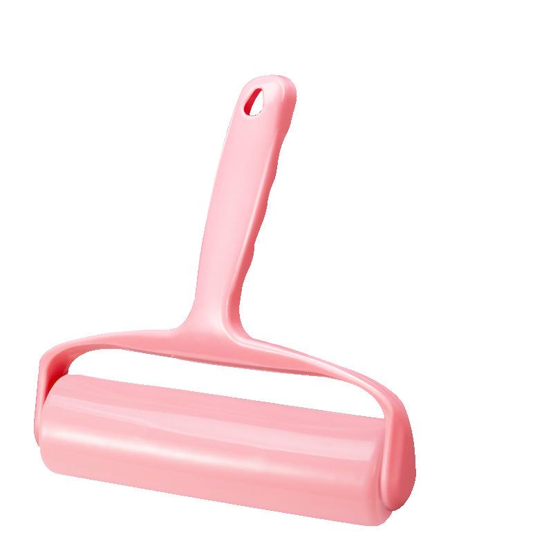 Pet Hair Remover Lint Roller with Angled Tear-Off Adhesive - No Marks, No Damage