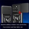 For Motorola Edge 60 Fusion 5G Case Slide Lens Camera Shockproof Armor Phone Case For Moto Edge60 Fusion Ring Holder Back Cover