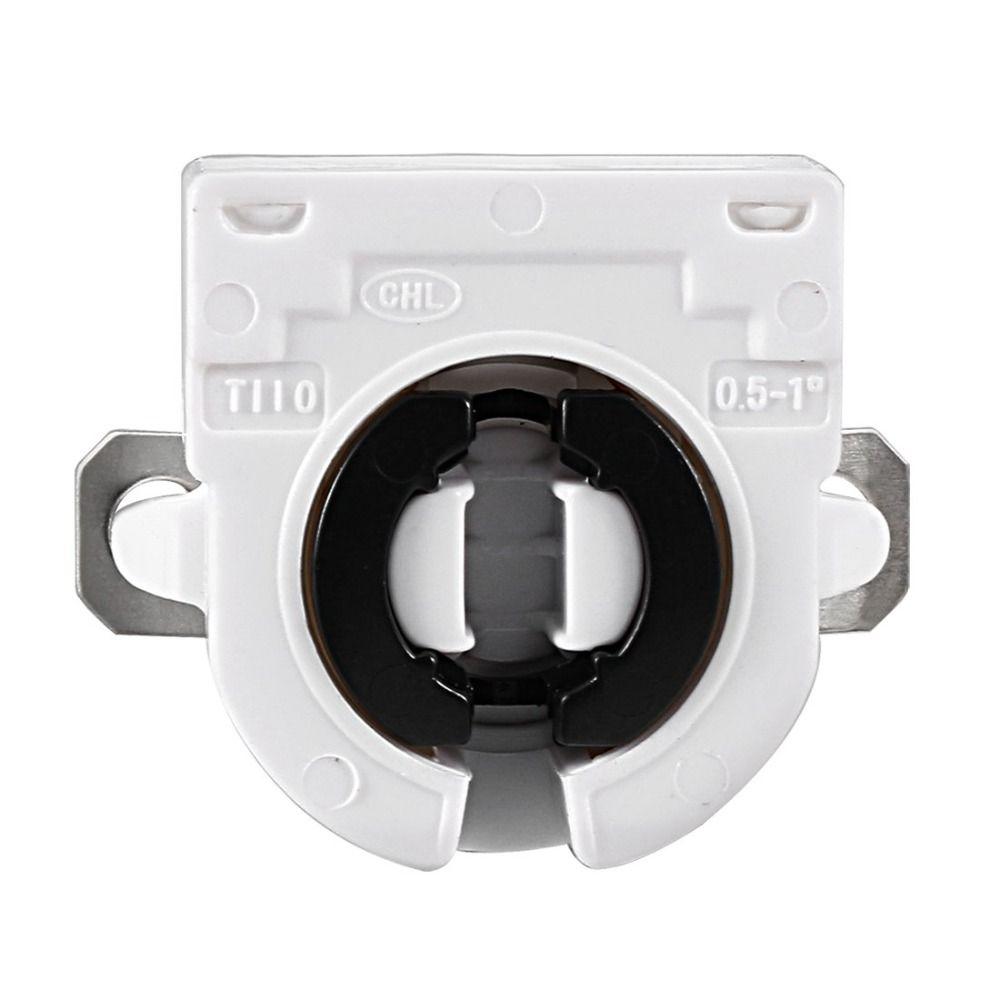 10Pcs Non-Shunted G13 Base Long-Lasting. AC 500V 2A LED Tube Tombstone Lamp Socket  Fluorescent Lamp