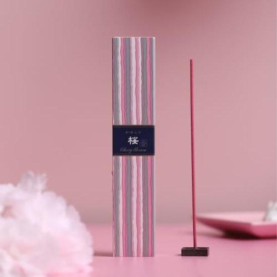 Nippon Kodo Kayuragi Sakura Stick 40 Pieces Incense Holder