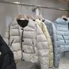 New light down jacket women's short round neck white duck down jacket autumn and winter versatile casual loose