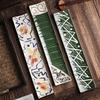 1PC Japanese-style Sushi Plate Tableware Creative Hand-painted Ceramic Day Strip Flat Sashimi Salmon Commercial Plate