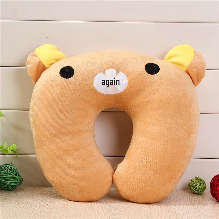 Cartoon U-Shaped Neck Support Travel Pillow