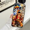 Case for iPhone 15 Plus X XS XR 13 Mini 12 SE 17Air 17 16 Pro Max 11 14 7 8 Funda Phone Cover Anime Luffy Zoro