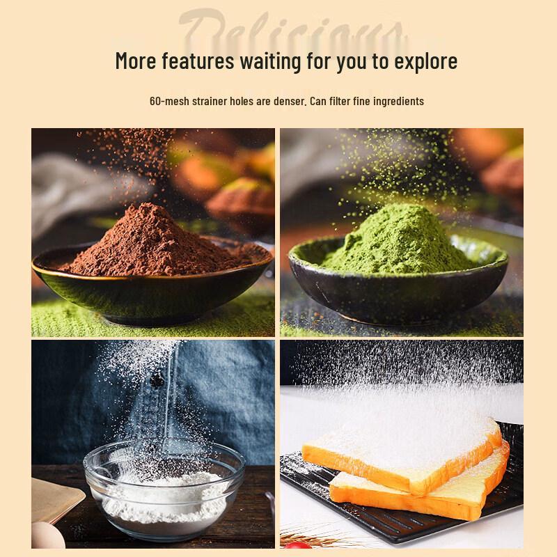Chuydahuang Stainless Steel Flour Sieve